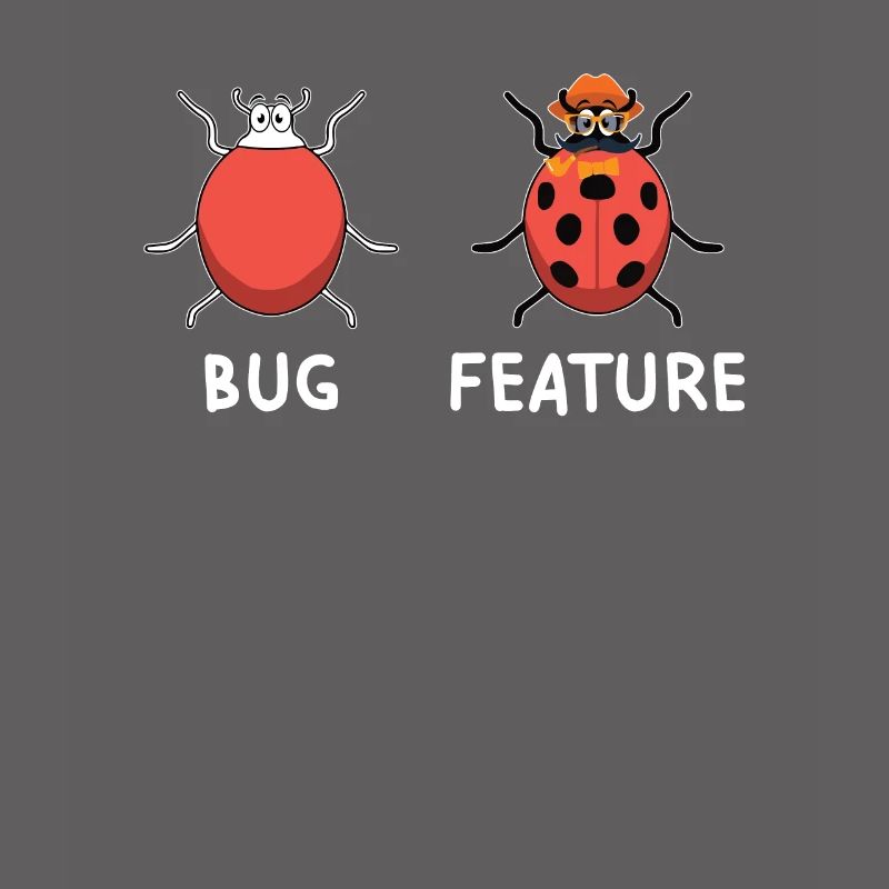 Funny saying for programmers bug feature