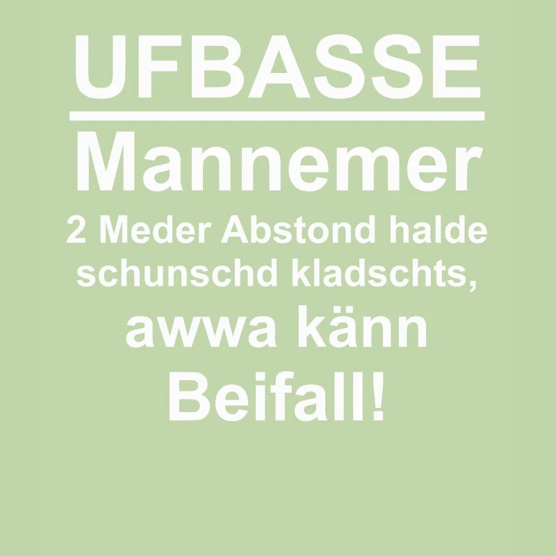 Ufbasse Mannemer