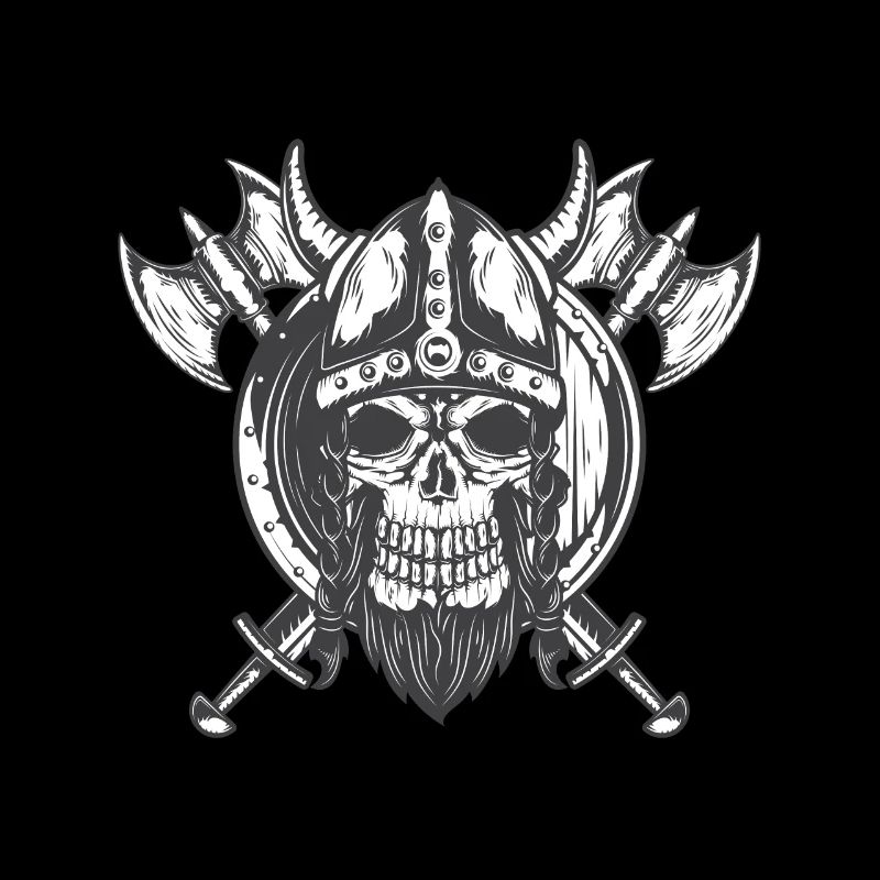 Viking Skull Schildkampf