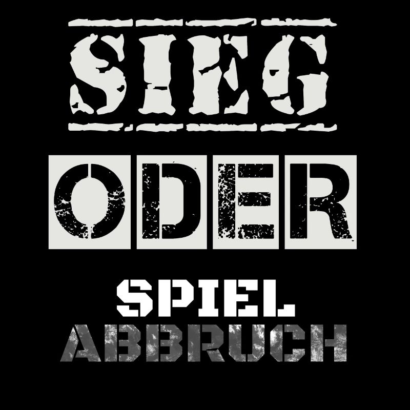sieg oder spielabbruch