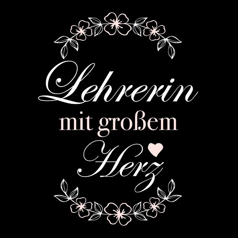 Geschenk Lehrerin mit großem Herz