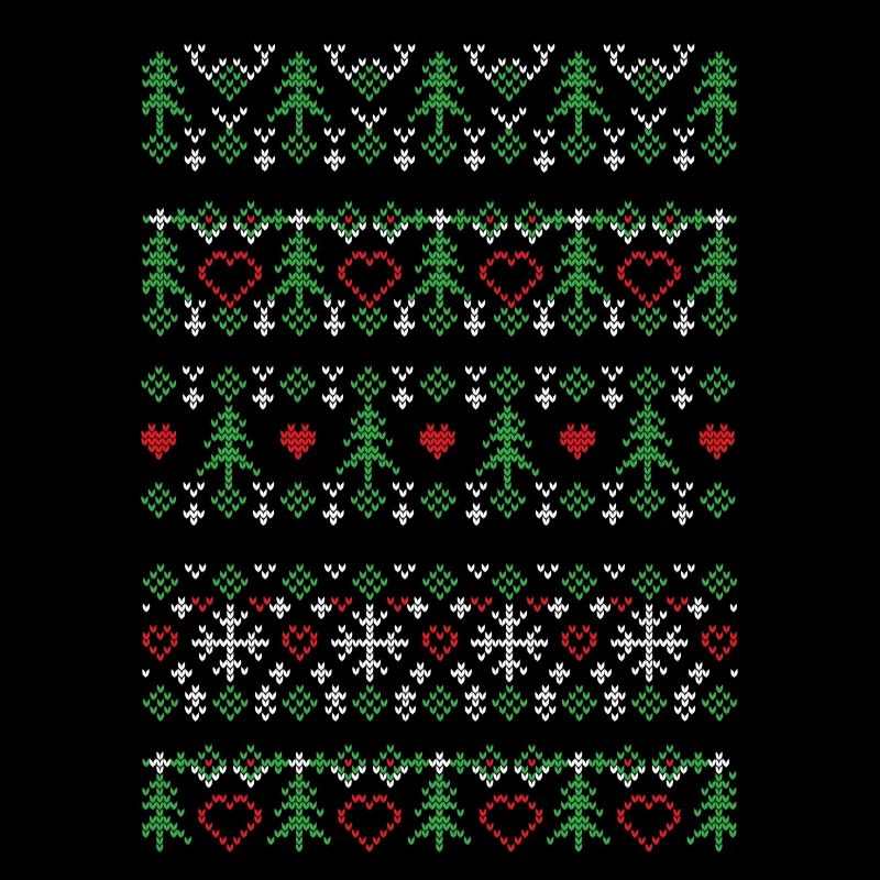 Ornament Pullover hässlicher Pullover