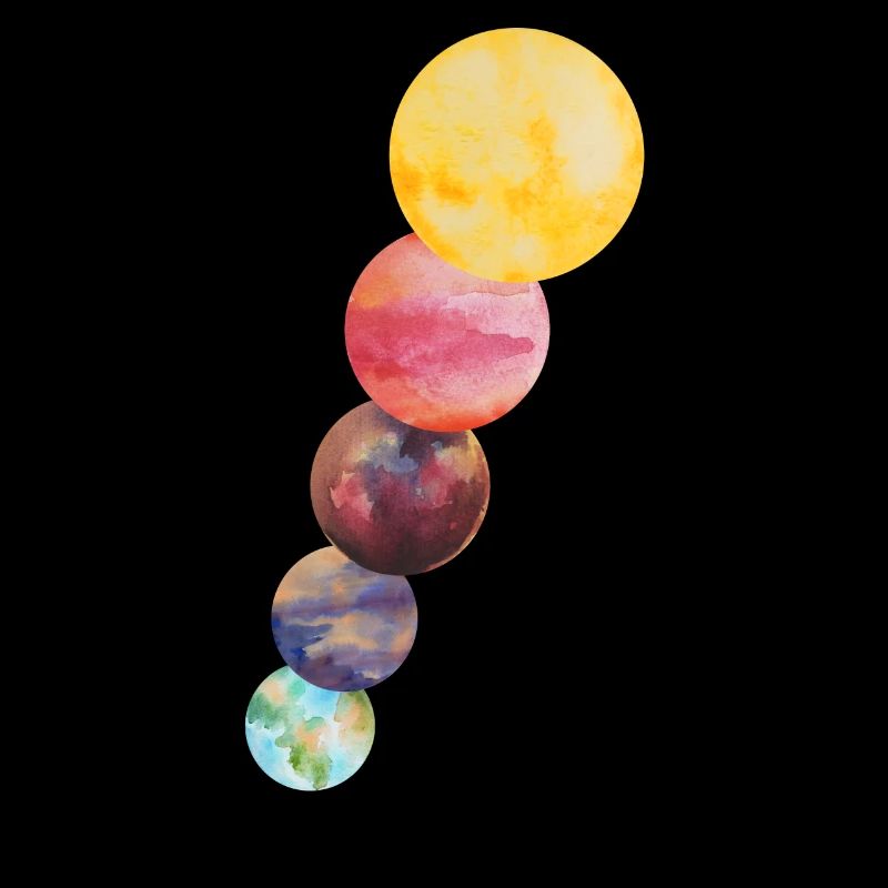 super planets on the space