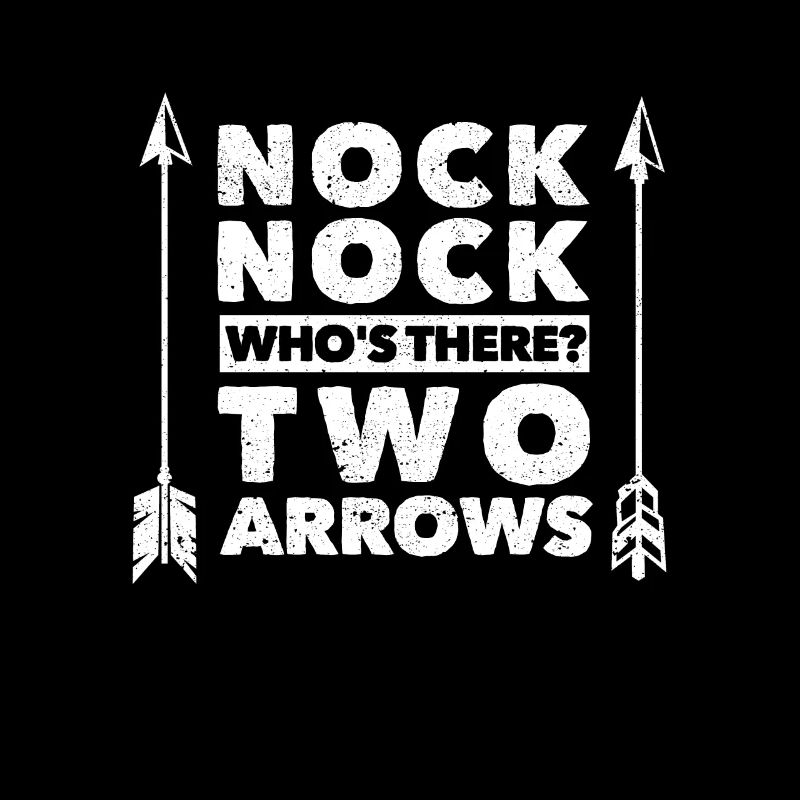 Drôle de tir à l’arc Archer Nock Nock