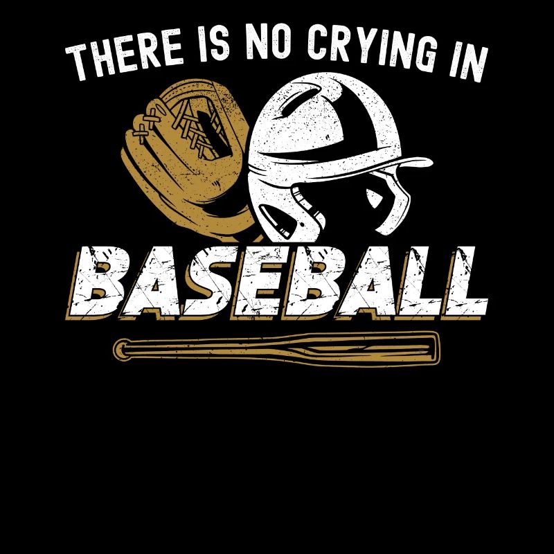 Fan de baseball vintage Il n’y a pas