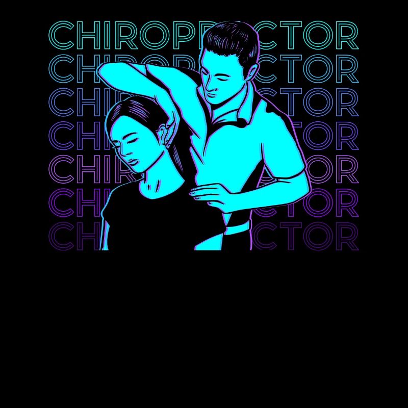 Chiropractor Chiropractic Chiro Retro Gift