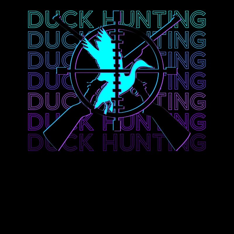 Duck Hunting Duck Hunter Retro Gift