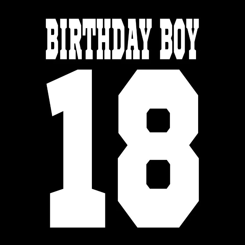 18. Geburtstag Birthday Boy Spruch Geschenk