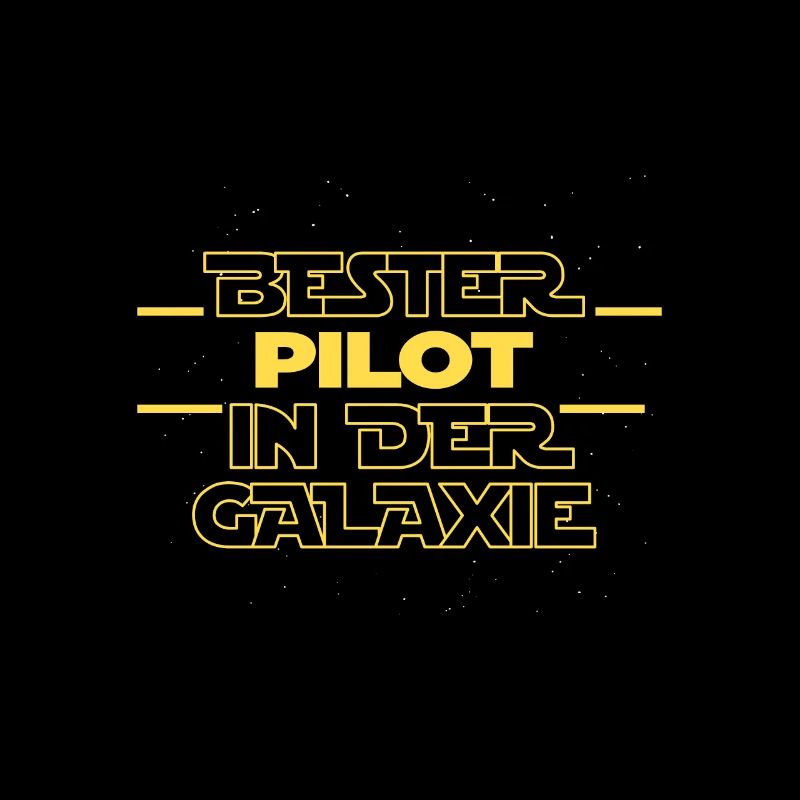 Bester Pilot in der Galaxie Flugzeug