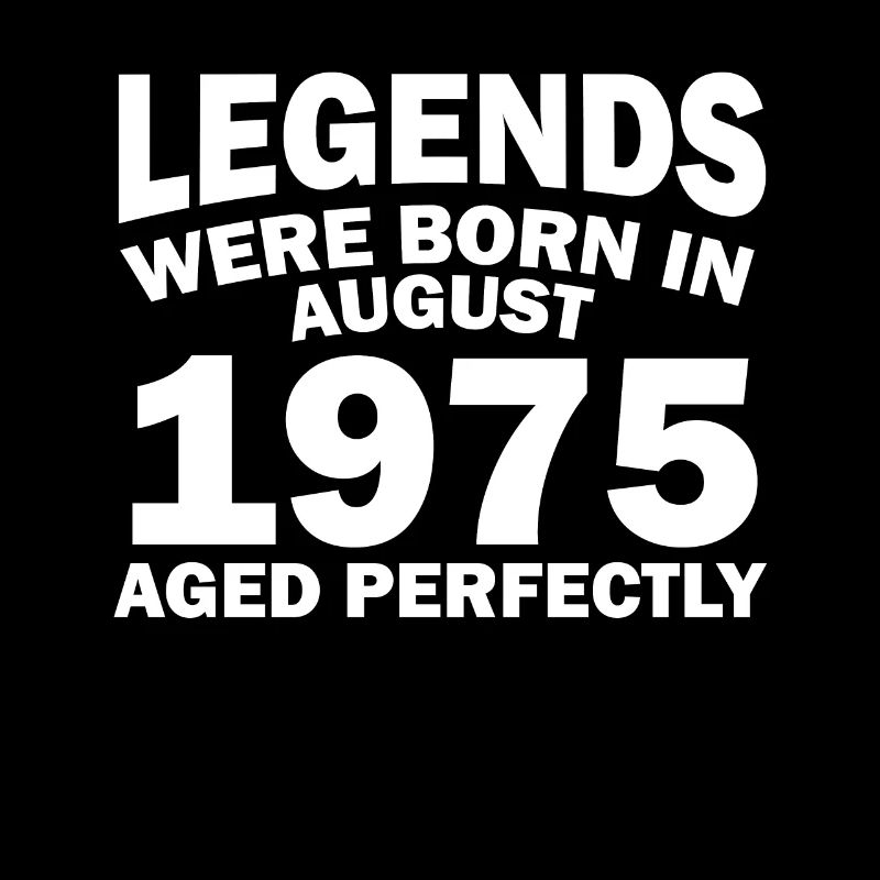47th birthday August born 1975 Gift idea