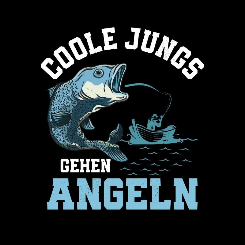 Les gars cool vont à la pêche Pêcheur Pêcheur Pêcheur