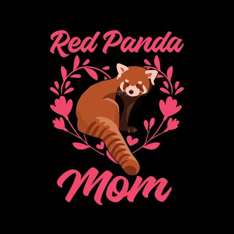 Roter Panda Mama Red Panda Mom