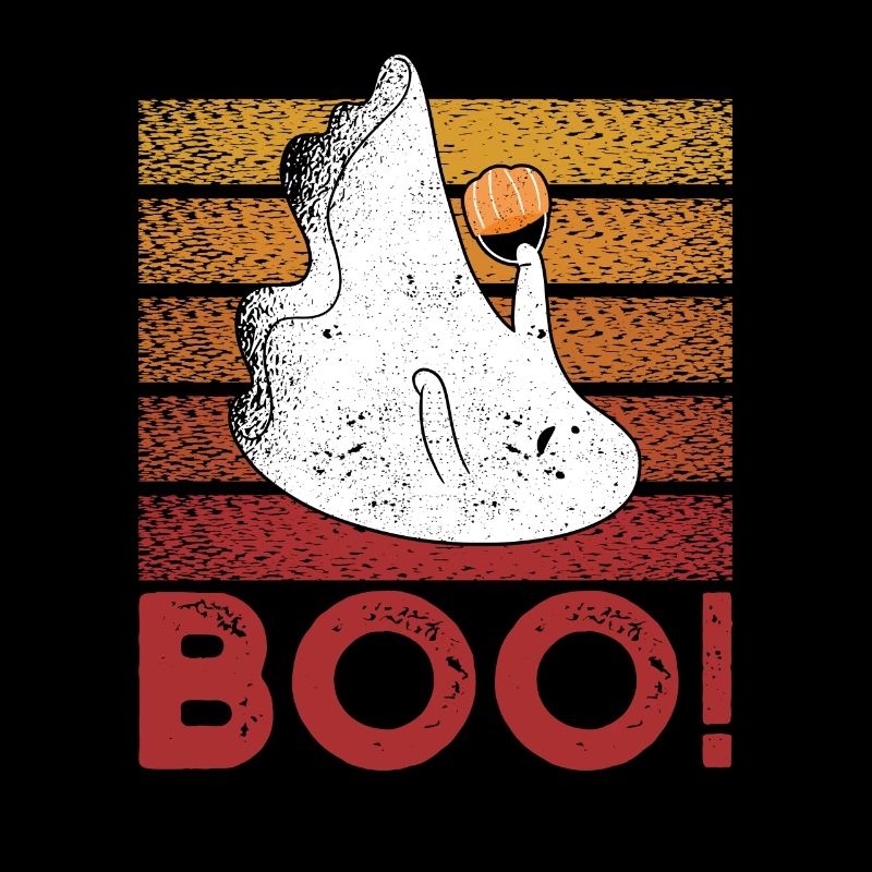Boo Cute Ghost Saying Ghosts Spooky Halloween