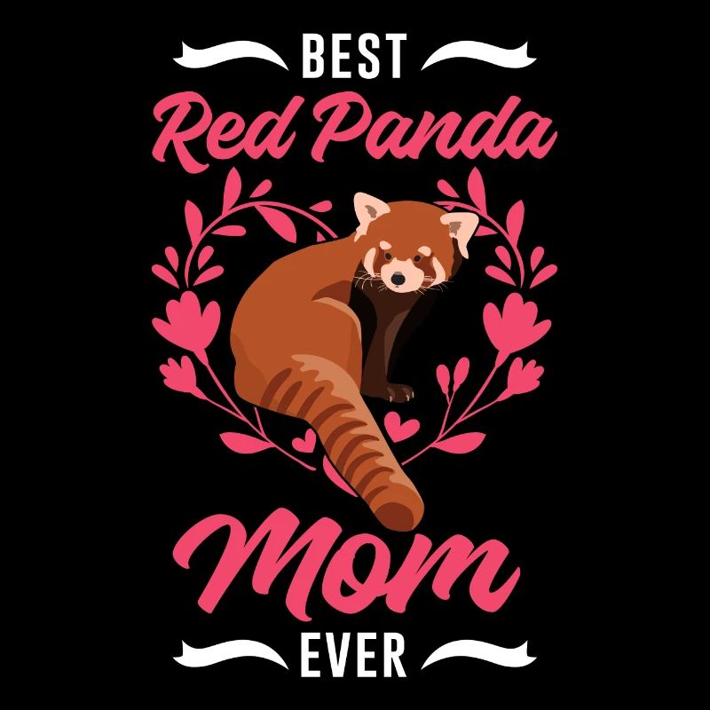 Roter Panda Mama Red Panda Mom