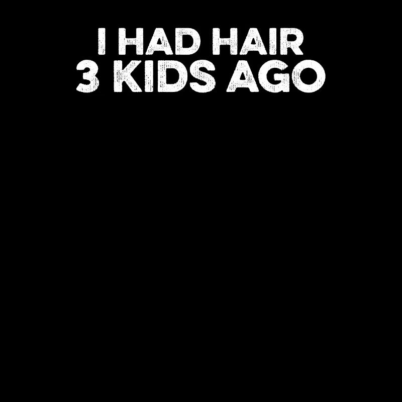 Ich hatte Haare vor 3 Kindern Ehemann Glatze Kerl Glatze Kopf