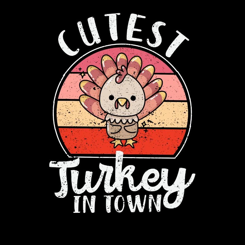 Drôle de dindes mignonnes de Thanksgiving