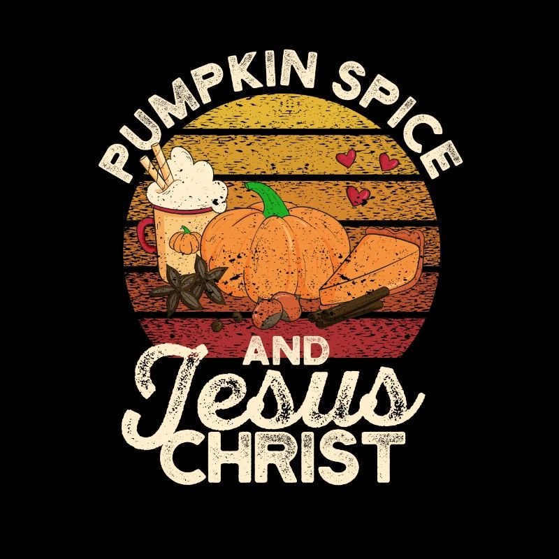 Funny Coffee Lovers Religious Pumpkin Spice