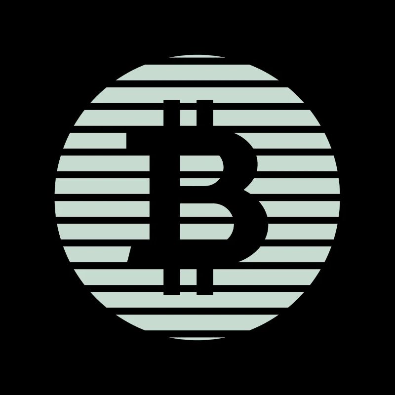 Bitcoin Retrowave Sun