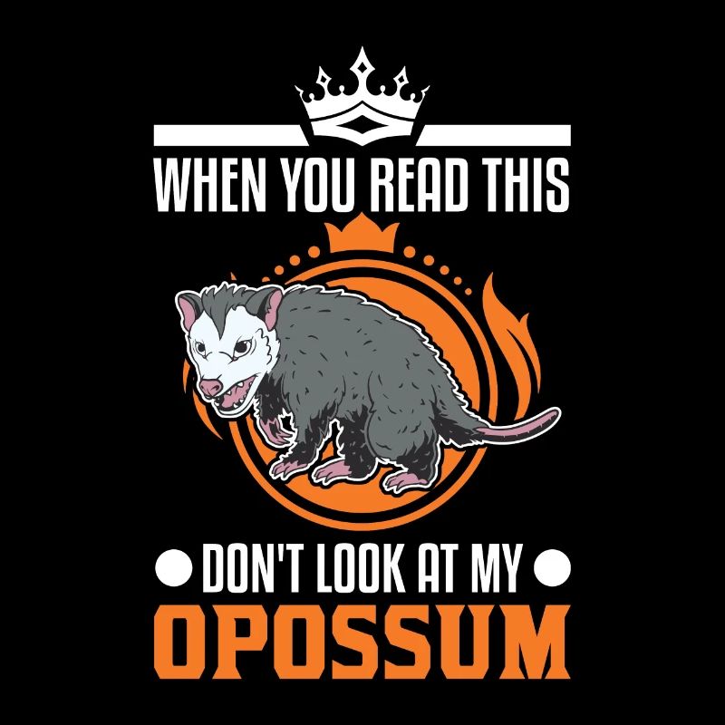 Opossum Gift Possum Pouch Rat