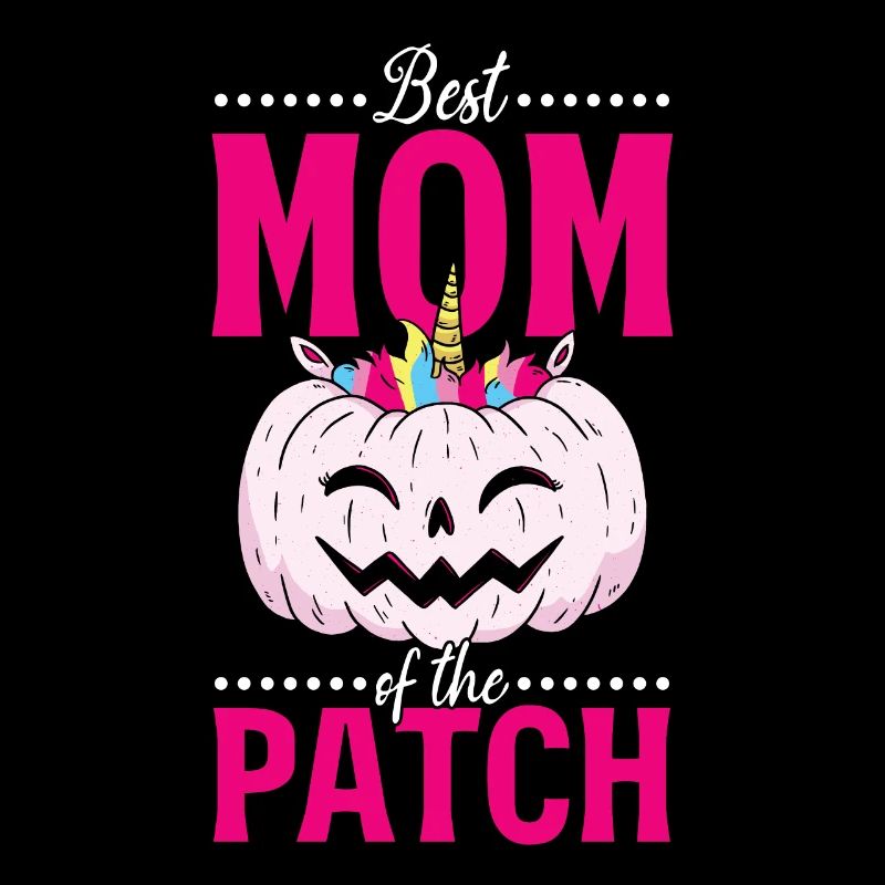 Halloween Meilleure maman du patch - Mama Pumpkin Uni