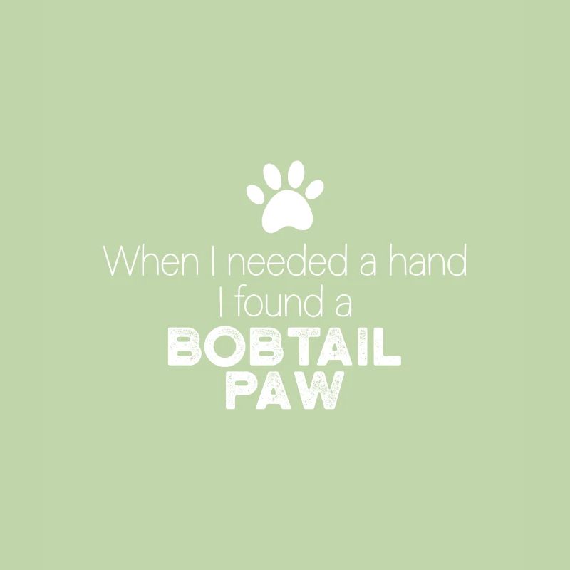 Hand Bobtail Pfote