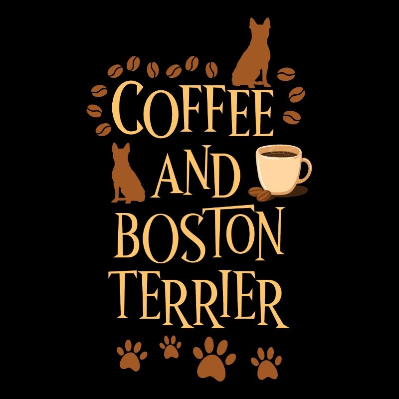 Café et Boston Terrier