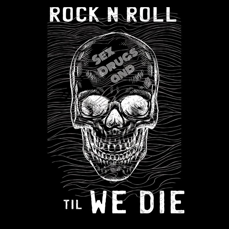 Rock N Roll Skull
