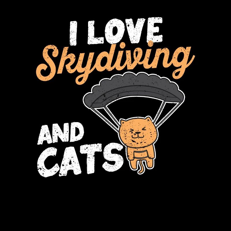 Funny Parachutists Kitten Parachute