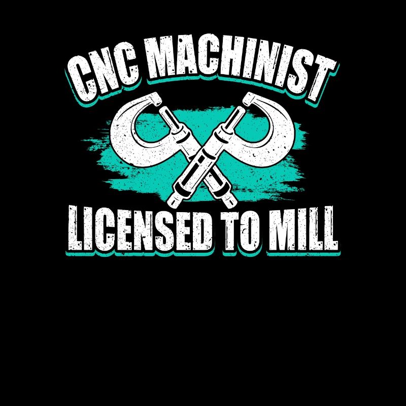Mechanic CNC operator CNC milling cutter