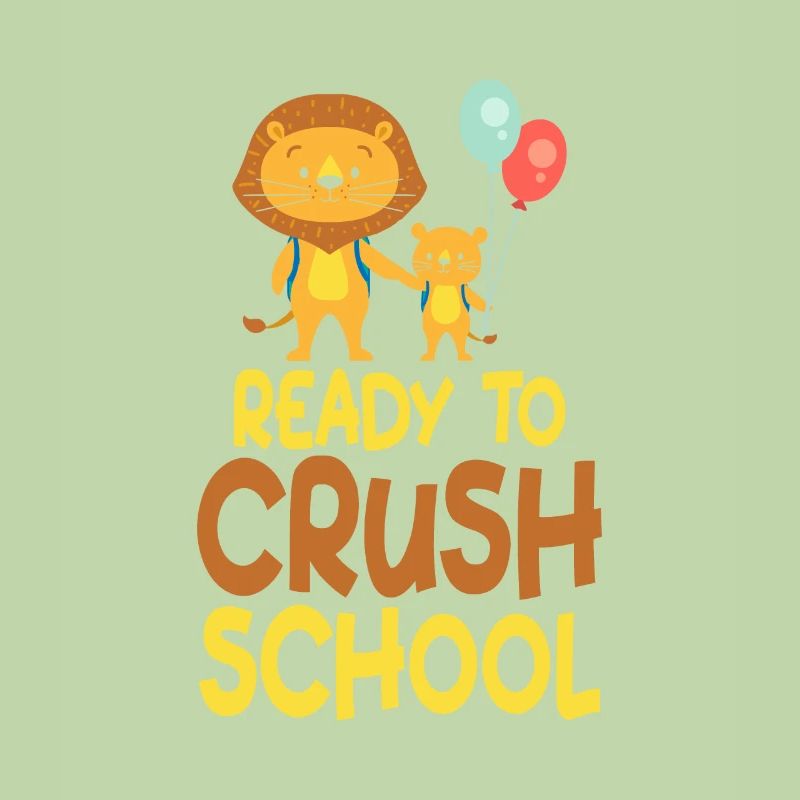 Ready To Crush Schule Löwe