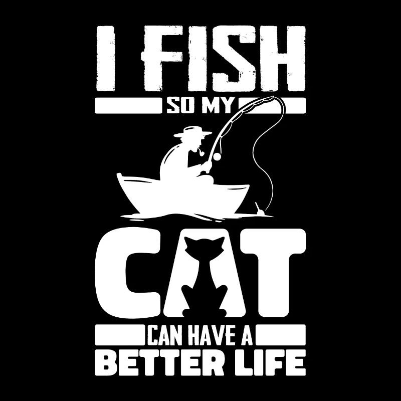 Pêcheur Chat de pêche