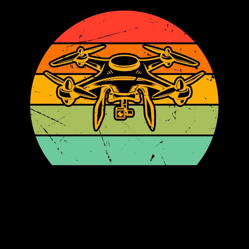 Drone Sunset Drone Lover Drone Pilot Quadcopter Dr