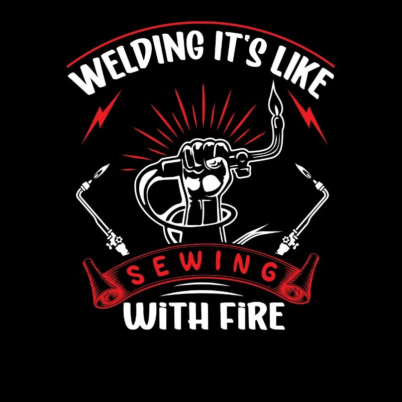 Welding is like sewing with fire