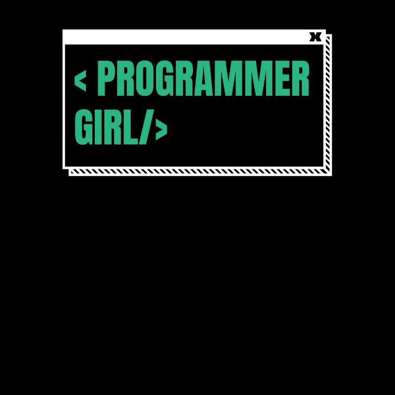 Développeur Coder Programmeur Girl