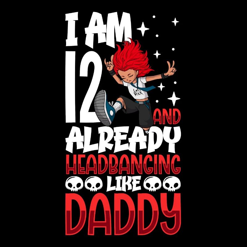 Ich bin 12 - Mädchen Rocker