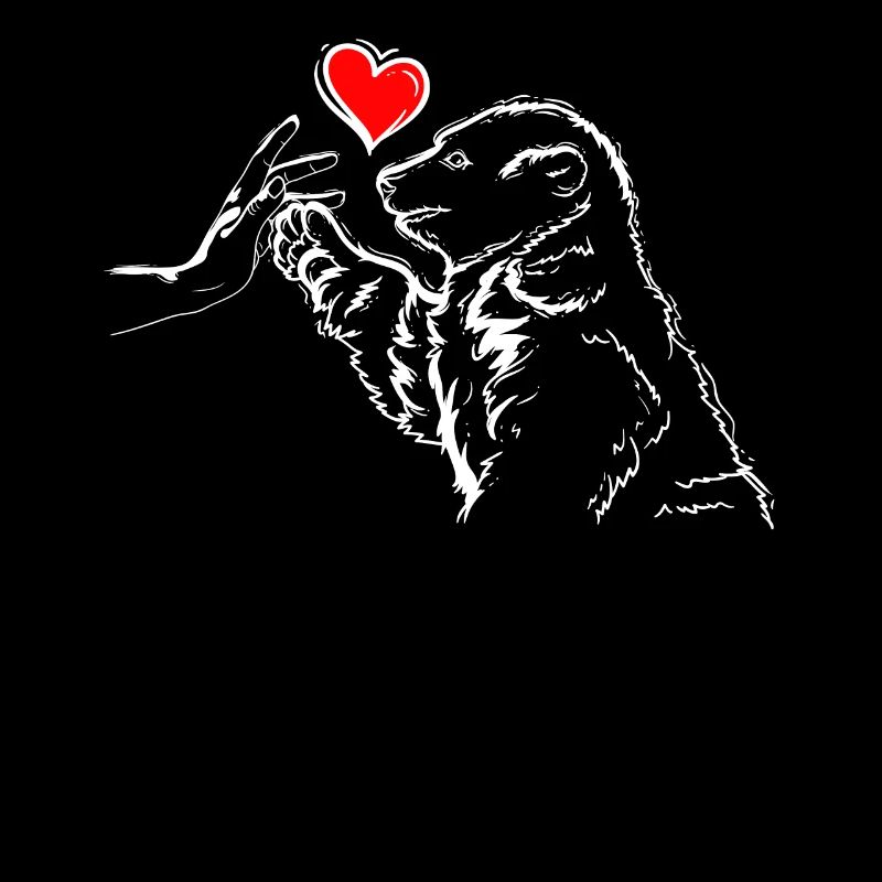 Eisbär Liebe Eisbären High Five