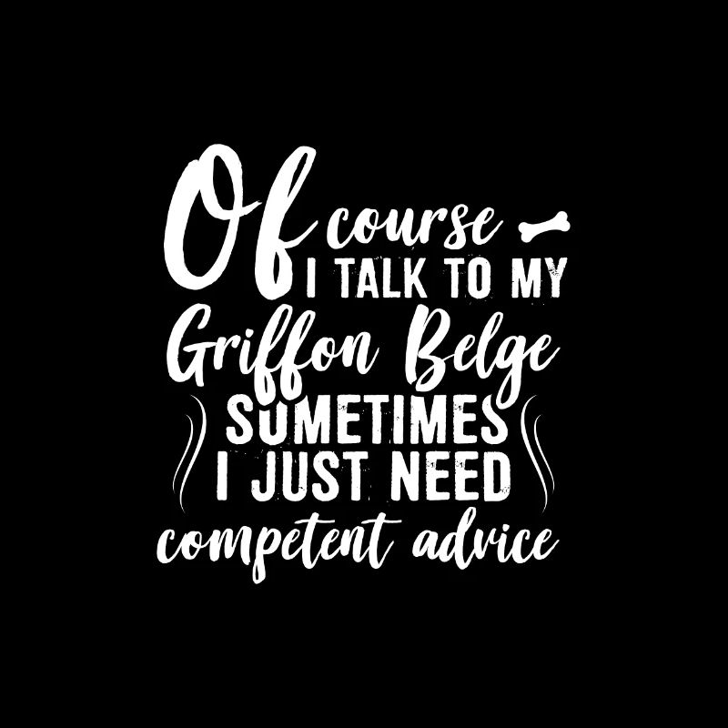 Bien sûr je parle avec mon Griffon Belge