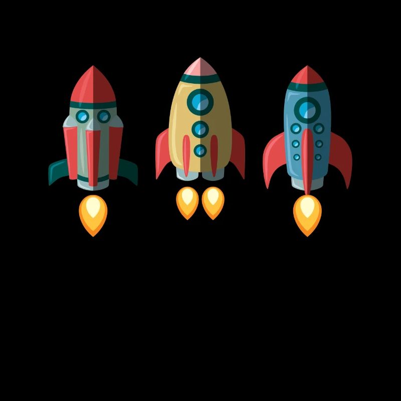 Astronaute de fusée spatiale