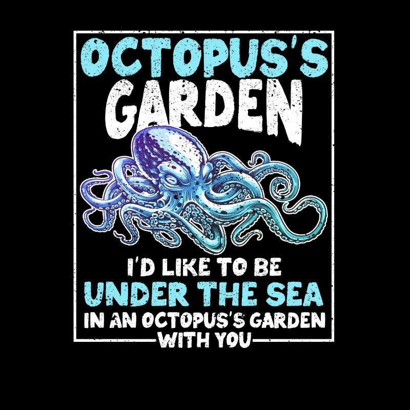 Octopus’s Garden Fun Jardinage Octopus Octopus Octo