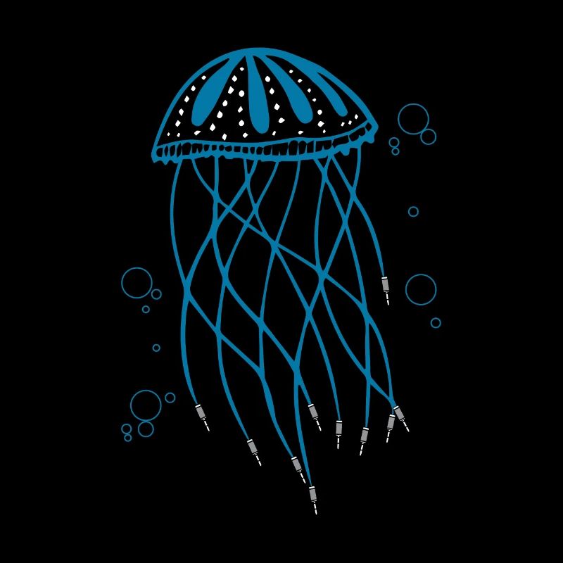 Jellyfish Tentacle Plug AUX Jellyfish