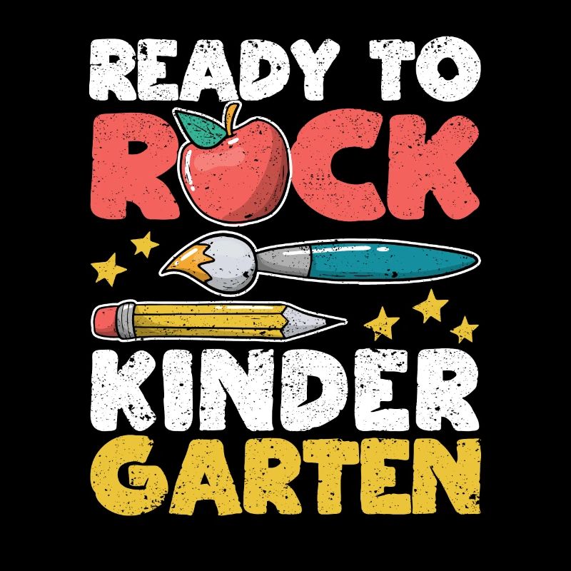 Ready To Rock Kindergarten First Day Back School