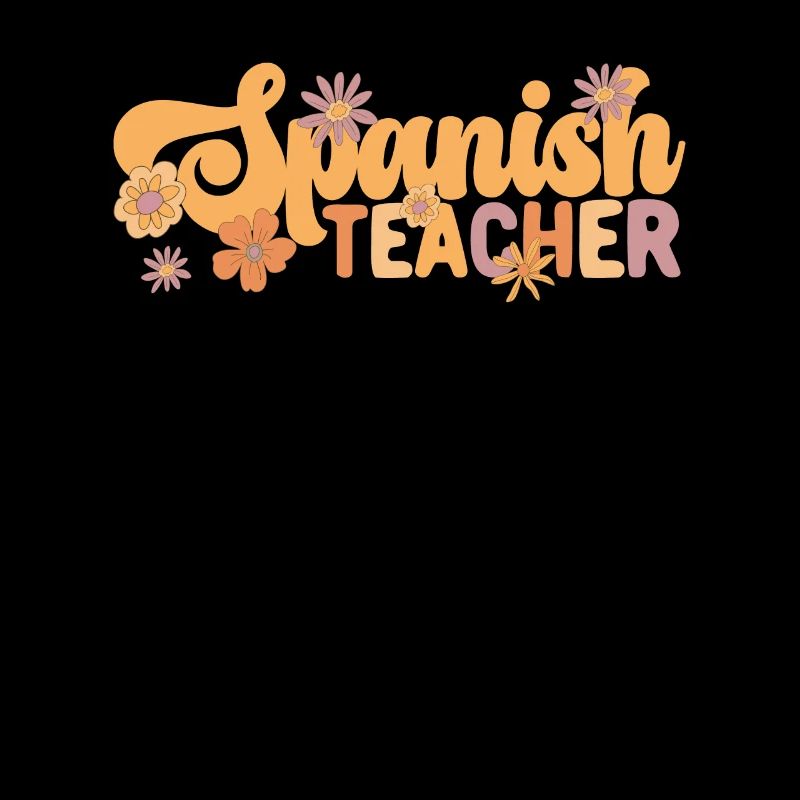 Spanischlehrer Retro Funny Back To School Student