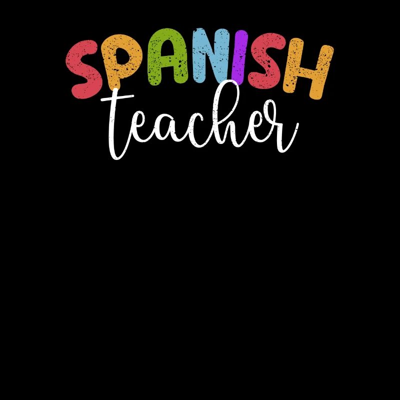 Spanischlehrer Retro Funny Back To School Student