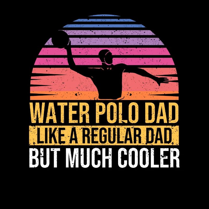 Water Polo Dad Comme un papa normal, mais beaucoup