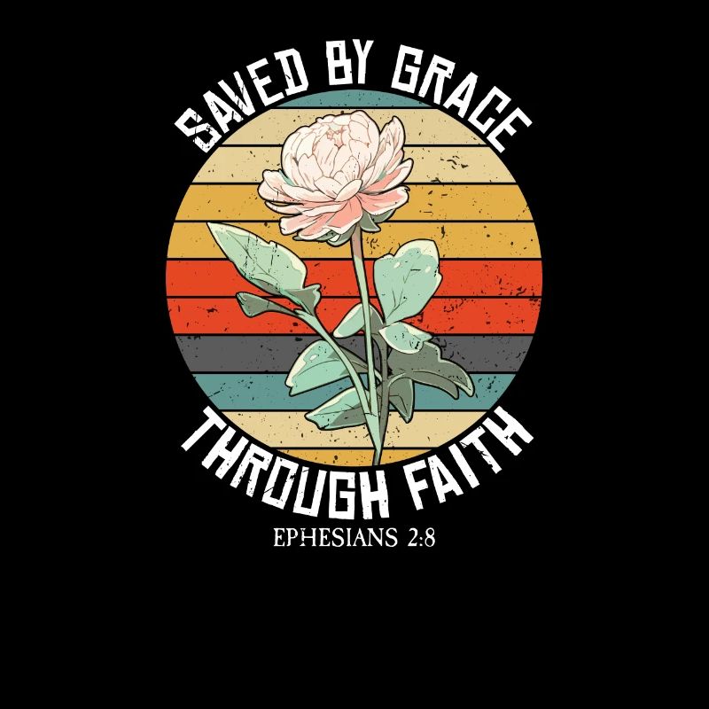 Saved By Grace Ephesians Scripture Christian Bible