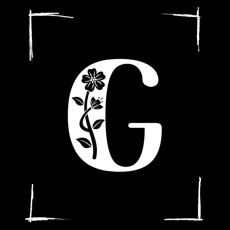 letter G initial