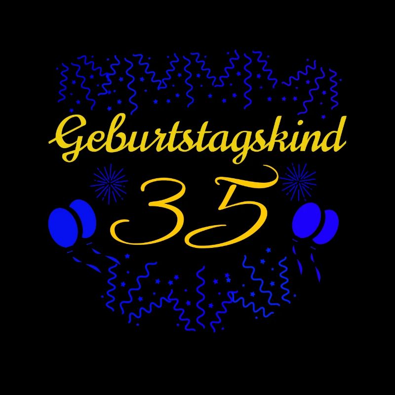 Geburtstagskind Tshirt 35