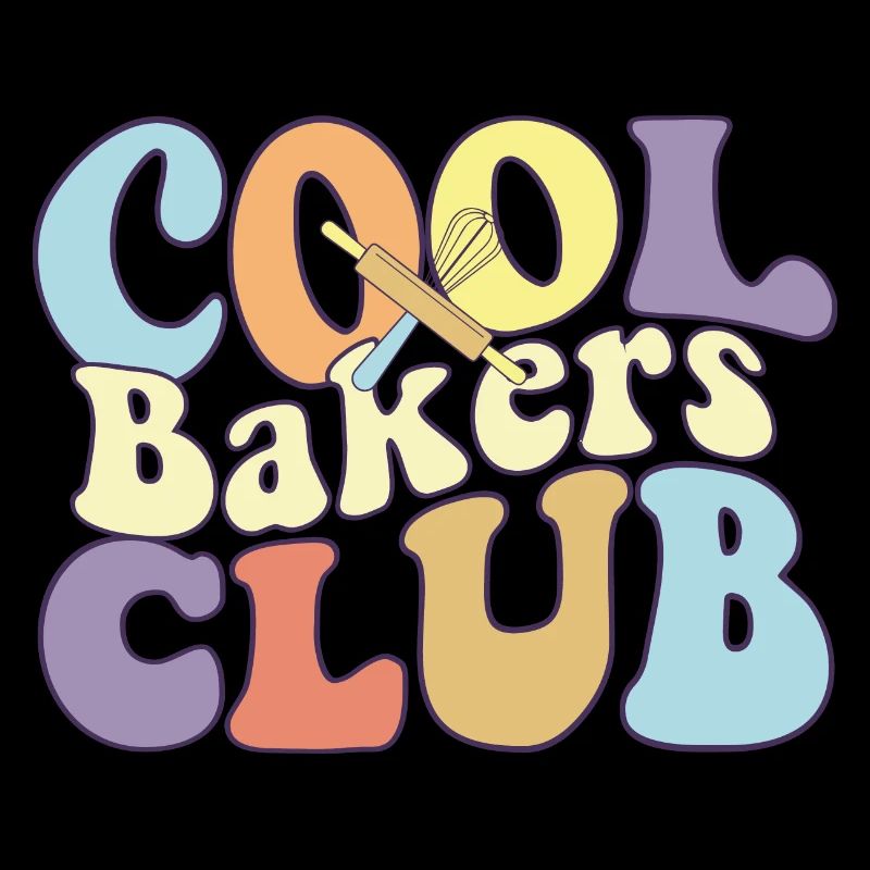Cool Bakers Club Baking Team Pastry Chef Baker