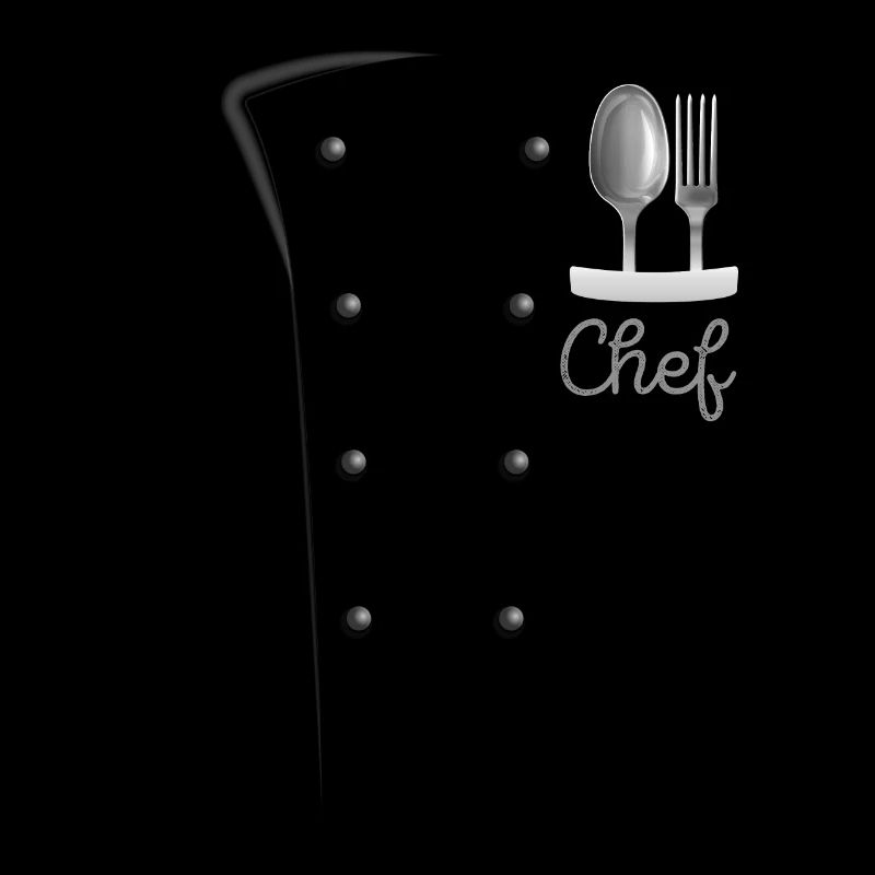 Chef Uniform Jacket Faux Funny Chef Chef