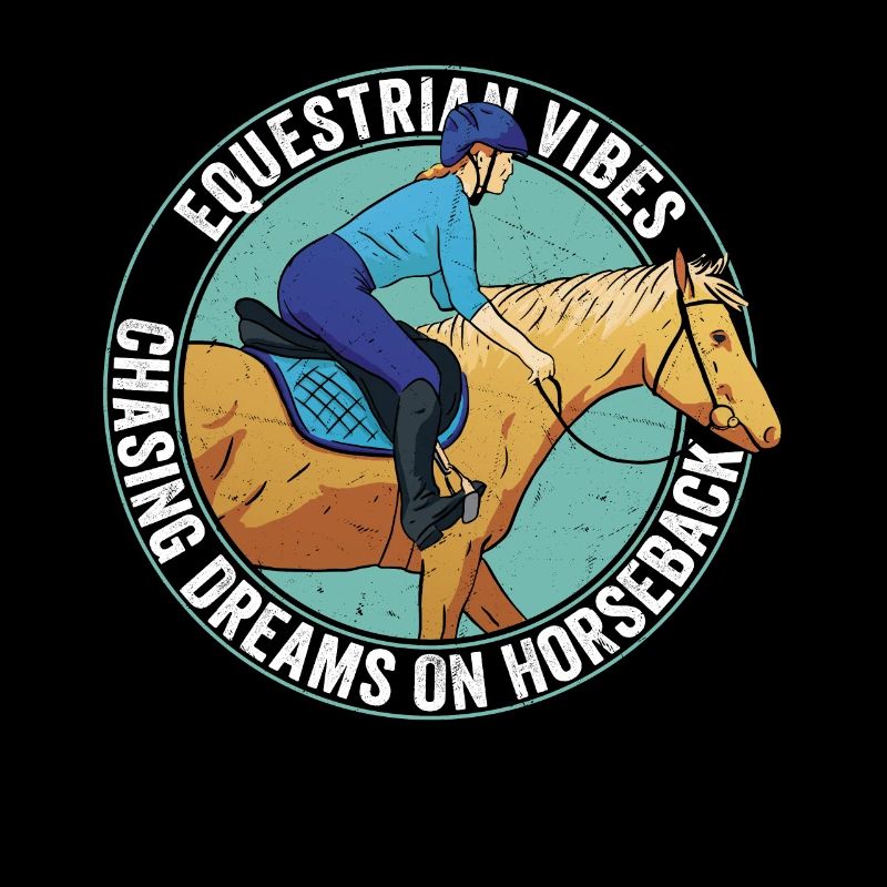 Equestrian Vibes, Chasing Dreams On Horseback. Rid